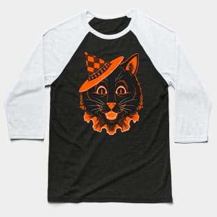 FrightFall2021: Black Cat Baseball T-Shirt